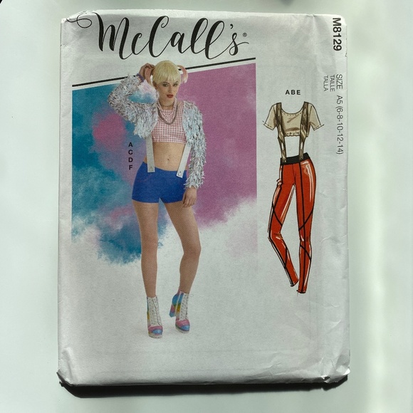 🦹🏻♀️ McCall’s Cosplay Costume Sewing Pattern 8129 A5 - Picture 5 of 7